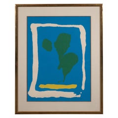 Color screenprint "Air Frame," from "New York Ten," 1965, by Helen Frankenthaler 8