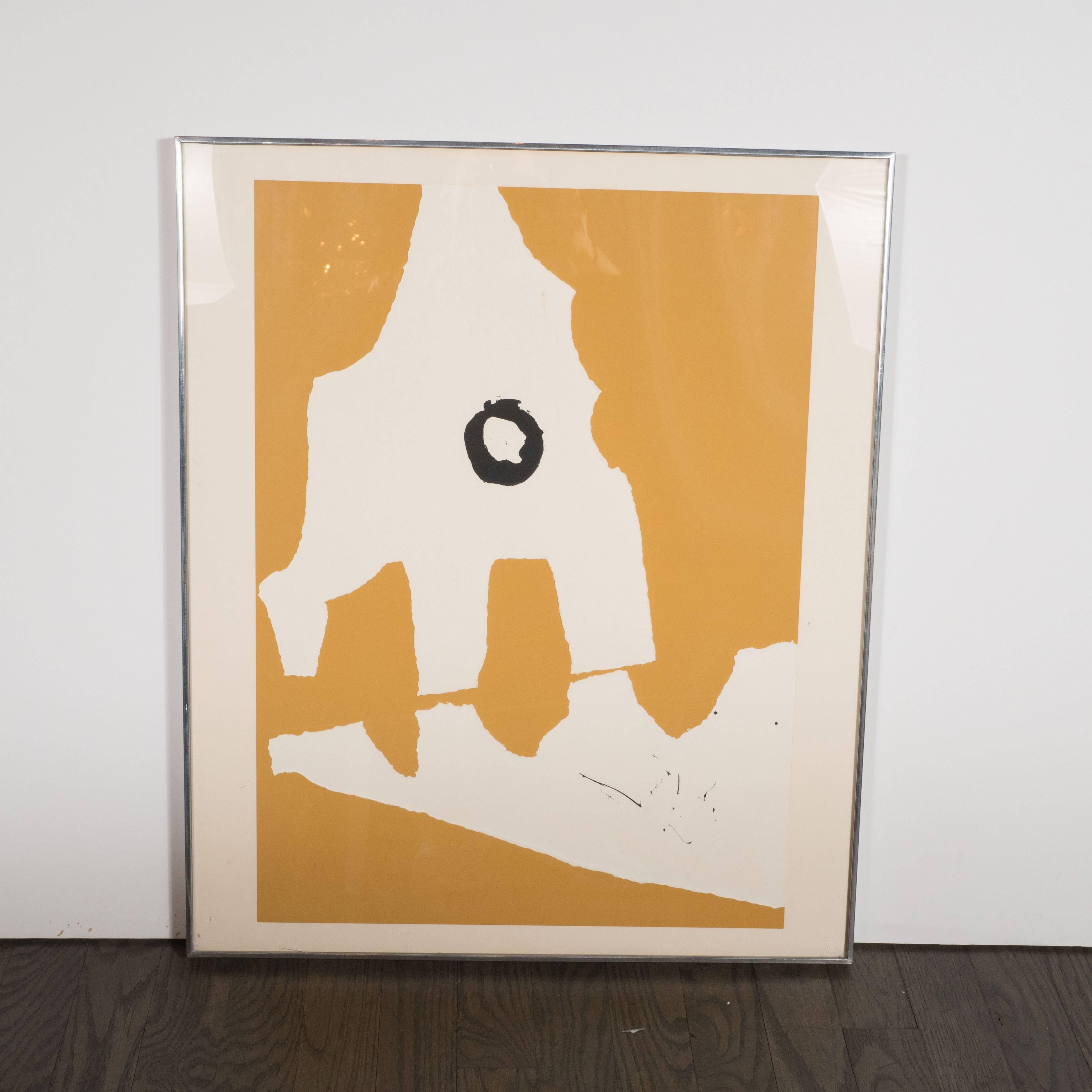 Untitled- From Ten Works X Ten Painters - Print by Robert Motherwell
