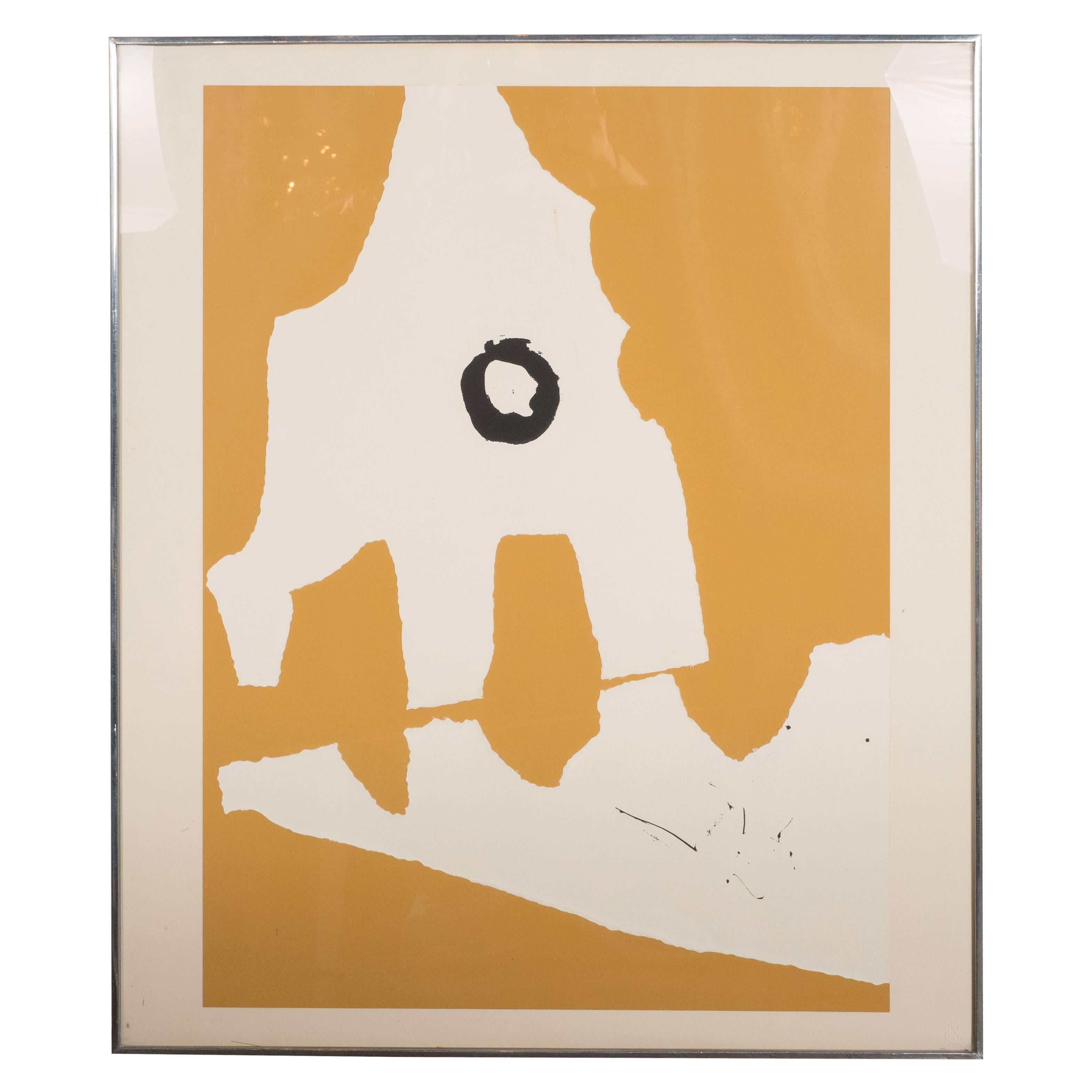 Robert Motherwell Abstract Print - Untitled- From Ten Works X Ten Painters 