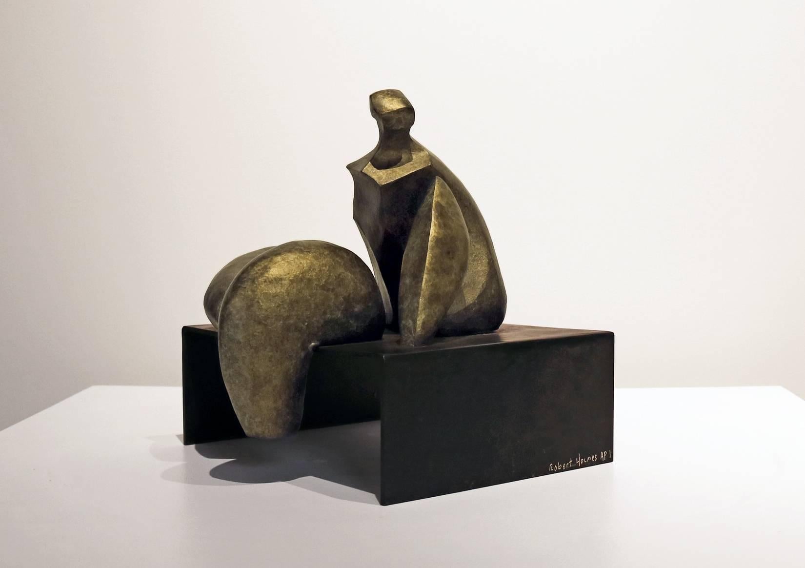 Artist's Proof in edition of 40. Sculpture is signed and edition number is inscribed.

Robert Holmes's sculpture has been exhibited over the past thirty-five years in the United States, Europe, and Asia. The artist obtained a Civil Engineering