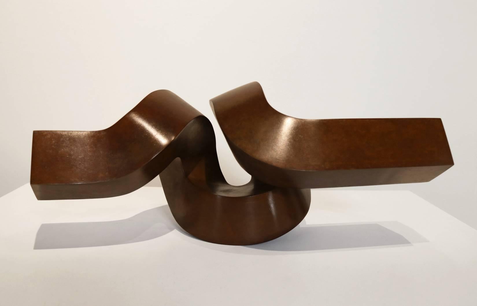 Clement Meadmore Abstract Sculpture - Riff