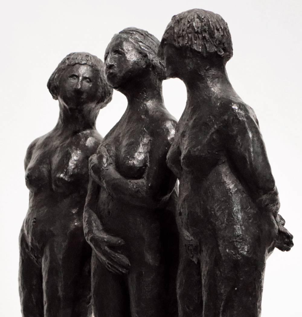 Triplettes (Triplets) - Contemporary Sculpture by Claude Roux