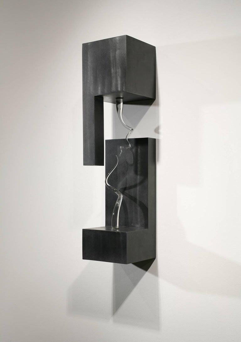 JP Long Abstract Sculpture - Wall 38