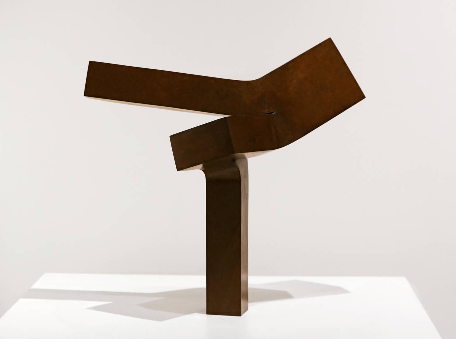 Clement Meadmore Abstract Sculpture - Outspread