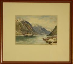 S.S Prinzessin Victoria Louise at Odda Fjord, Norway