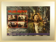 "Highlander" Original artwork for a poster for the film, 