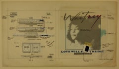 Whitney Houston Original 1987 Production Artwork, Love Will Save the Day