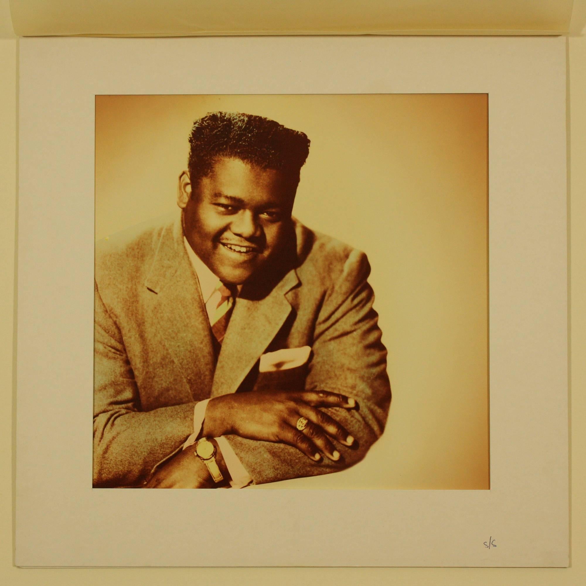 Fats Domino Original Production Artwork for The Best Of Fats Domino Album For Sale 1