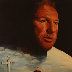 Ian Botham Print of Original Painting by James Wilkinson