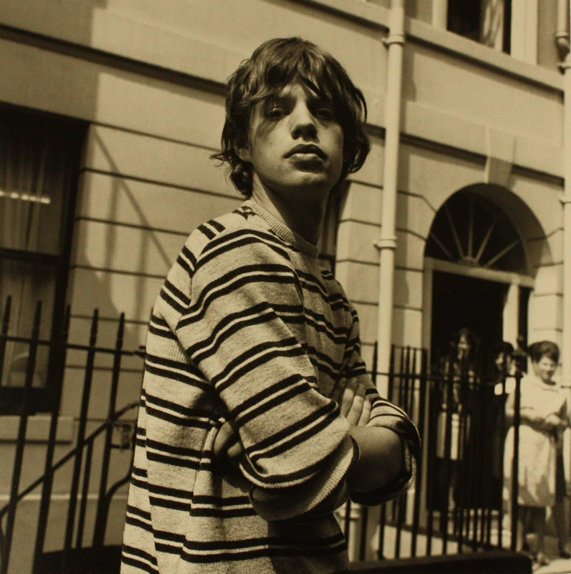 David Wedgbury Black and White Photograph - MICK JAGGER by David Wedgebury 1964