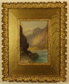 Harvest Time at Sandvin Saeter Hardanger Fjord by Thomas Hart