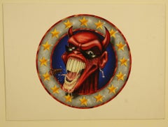 LITTLE ANGELS ORIGINAL HAND PAINTED ARTWORK PRODUCT OF THE WORKING CLASS