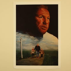 Ian Botham Print of Original Painting by James Wilkinson