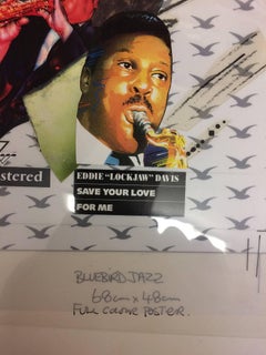 Original Artwork for Bluebird Artists album COOL PRICE JAZZ promo poster