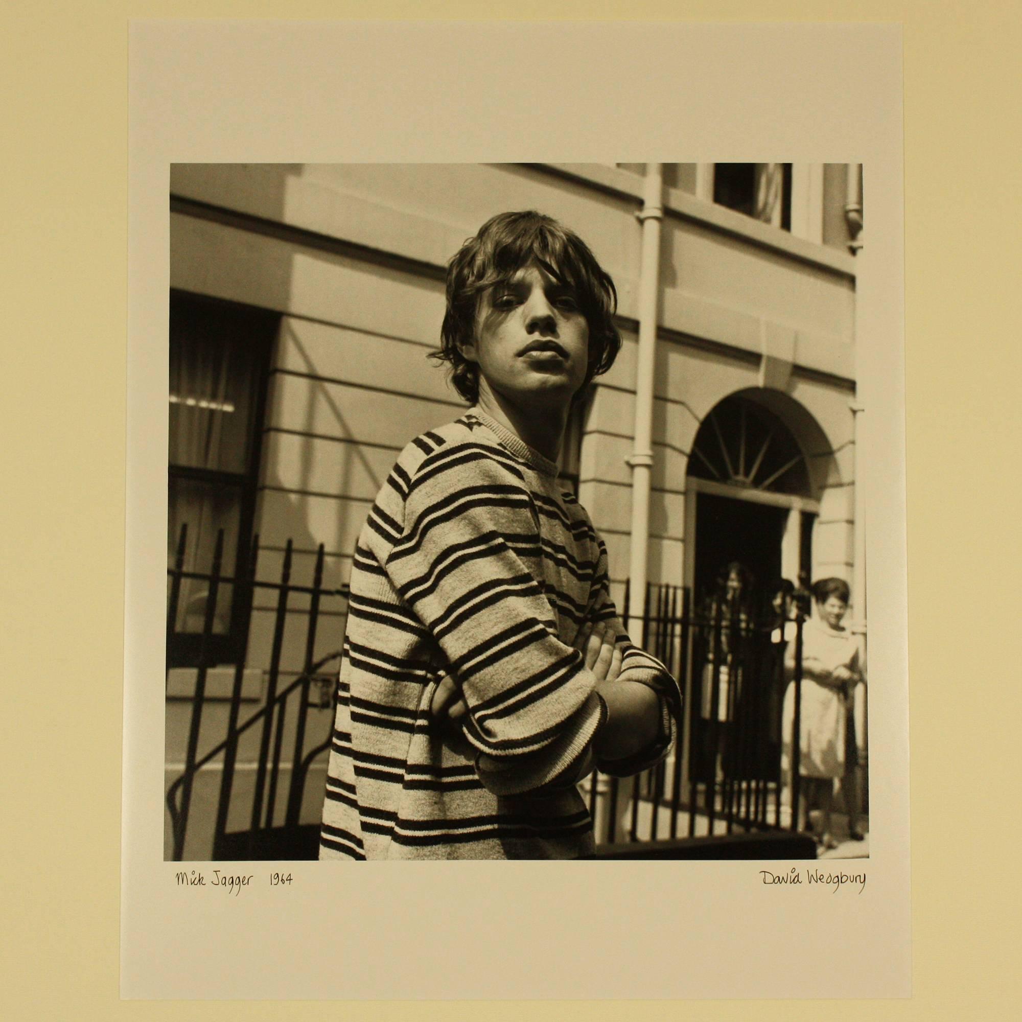 MICK JAGGER by David Wedgebury 1964 - Photograph by David Wedgbury