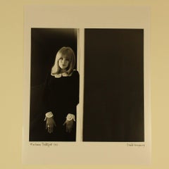 MARIANNE FAITHFULL An Original and Iconic Print signed print by David Wedgbury