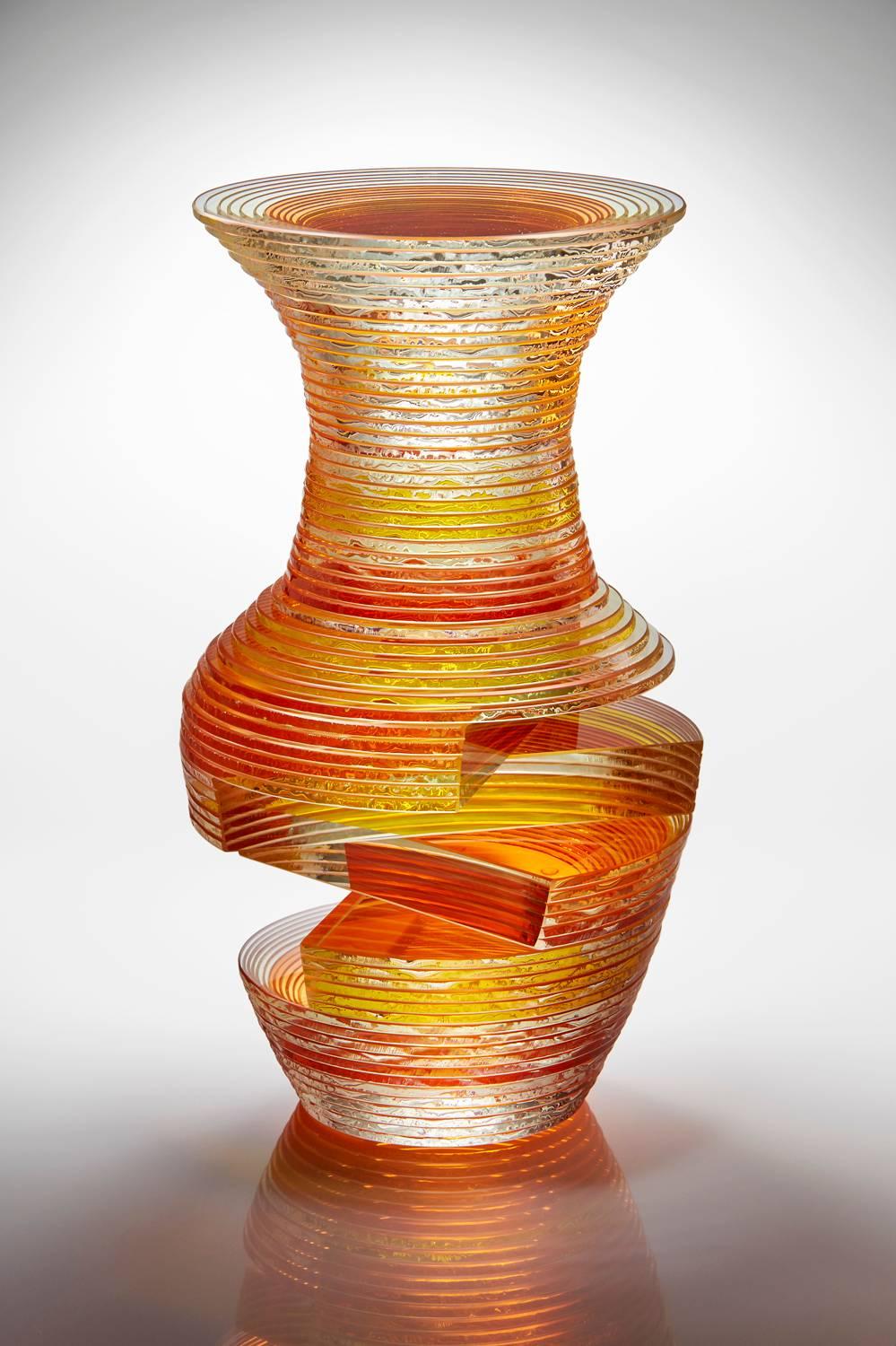 Abstract Sculpture di Sidney Hutter - Vaso solido Form A #37