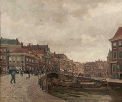 A view of the Wagenbrug and the Wagenstraat in The Hague