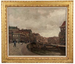 A view of the Wagenbrug and the Wagenstraat in The Hague