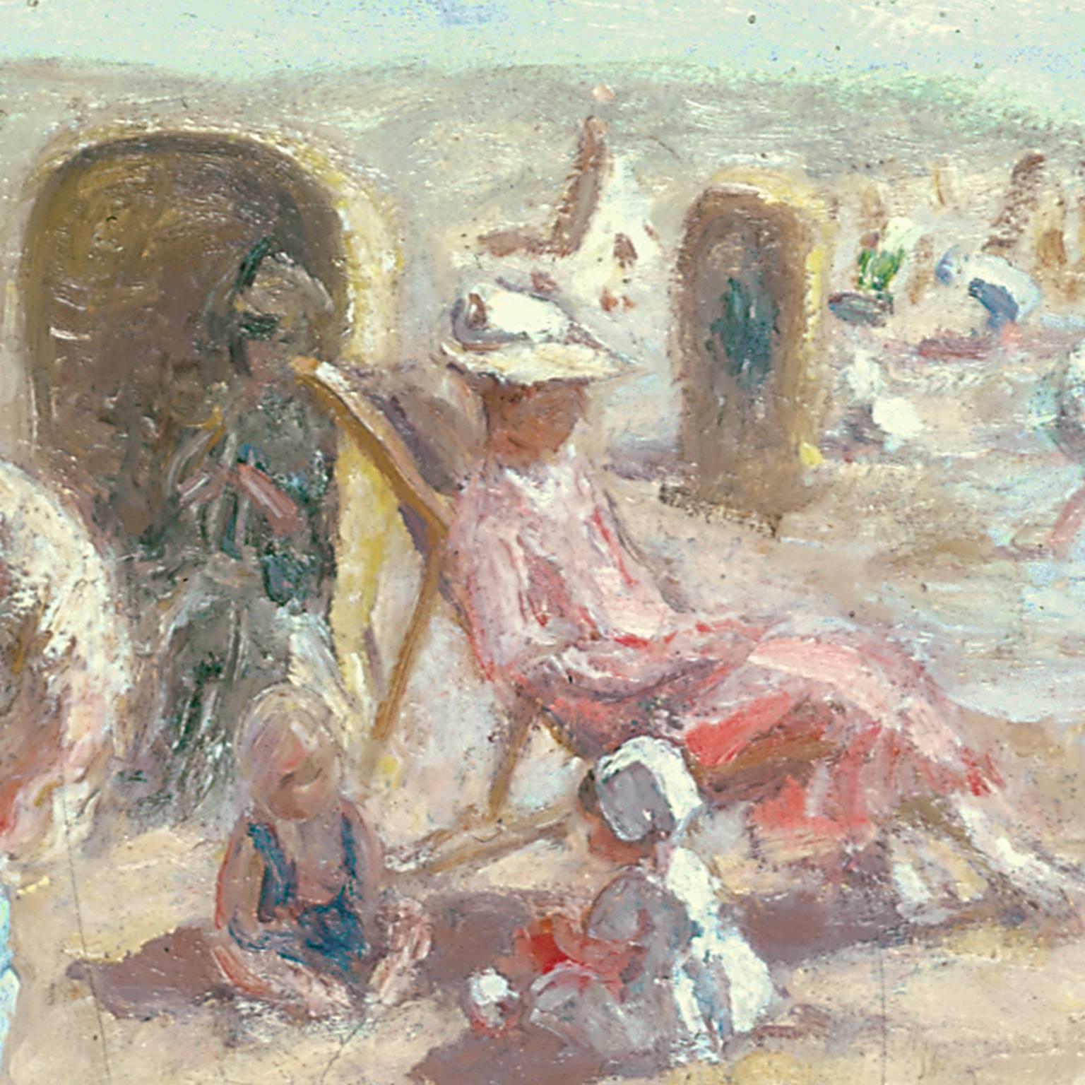 Jan Zoetelief Tromp painted most of his work in the towns of Blaricum and Katwijk. Agrarian life in Blaricum first captured his interest in 1899, and in 1905 he ‘discovered’ Katwijk, where he subsequently spent summers with his family and finally