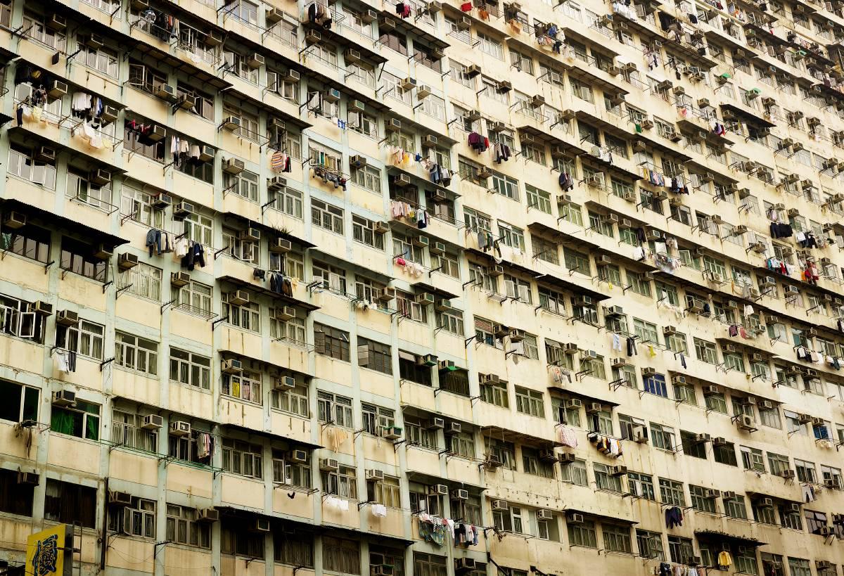 Please bear in mind that all prints are produced to order and lead times are between 15-20 days.

Hong Kong Apartments I is a dynamic C-Type Matte Print by Contemporary photographer Chris Frazer Smith.
It is available in this size in an Edition of