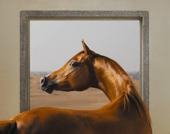Windows Chestnut - Tim Flach, Horses, Animal Photography, Contemporary British