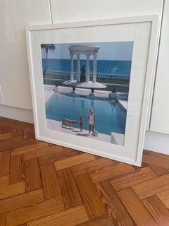 Snorkelling in Antigua, 1960 - Limited Edition Estate Stamped Print