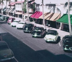 Palm Beach Street - Impresión en color tipo C con sello de la colección, edición limitada, 16" x 20"