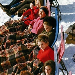 Apres Ski, 1963 - Limited Edition Estate Stamped C-Type Print, 16" x 20" Print