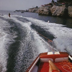 Leisure in Antibes, 1969 - Limited Edition C-Type, Estate Stamped Print 16 x 20