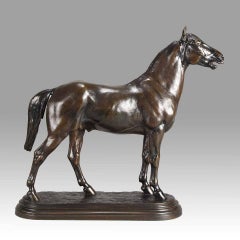 Antique Cheval Hennissant by I Bonheur