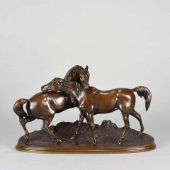 L'Accolade by Pierre- Jules Mêne