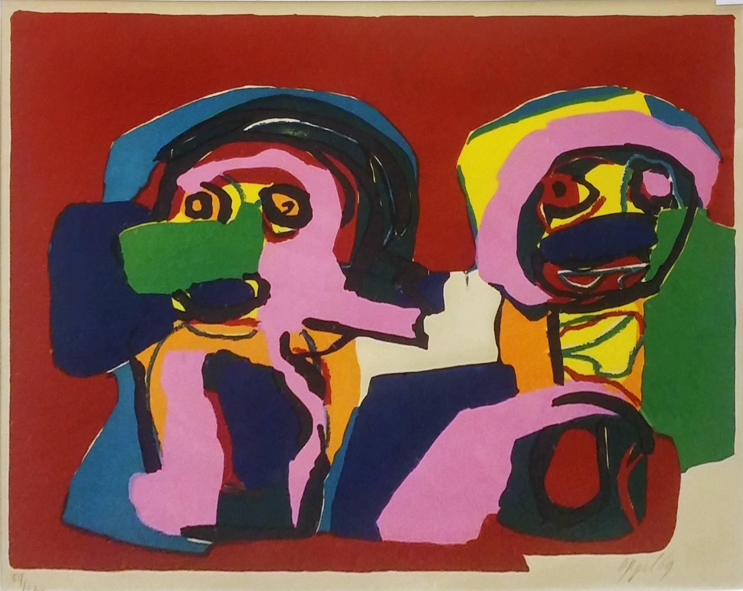 UNTITLED - Print by Karel Appel