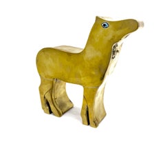 Caja de Cebra, Handmade Bronze Zebra Box Sculpture, Signed Edition of 8