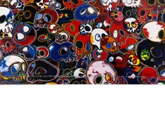 Kaikai, Kiki, DOB, And POM Atop The Mound Of The Dead, Signed Lithograph, 2013