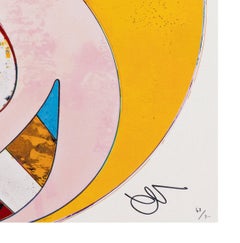 Und dann, und dann, und dann, und dann, und dann. „Yellow Universe“, handsigniert