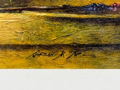 Rose Petals, Hand signed Giclee on Canvas, Edition of 25, 15.75 x 31 in.
