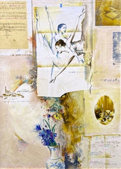 «Pavlova», giclée sobre lienzo firmada a mano, edición de 98 ejemplares, 33 x 24 pulgadas. Estirado
