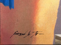 First Discovery, Large Hand signed Giclee on Canvas, 40 x 35.75 in. Stretched