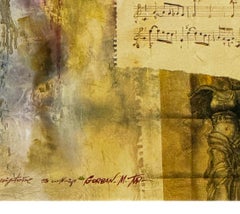 Zina, Large Hand Signed Giclee on Canvas, 40 x 30 in. Stretched, 1999