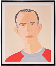 Felpa II di Alex and Ada, serigrafia autografata a mano, incorniciata, 1990