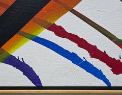 Phenomena Measure of Royal Violet, Original Painting on Canvas, 39.5 x 55.5 in.