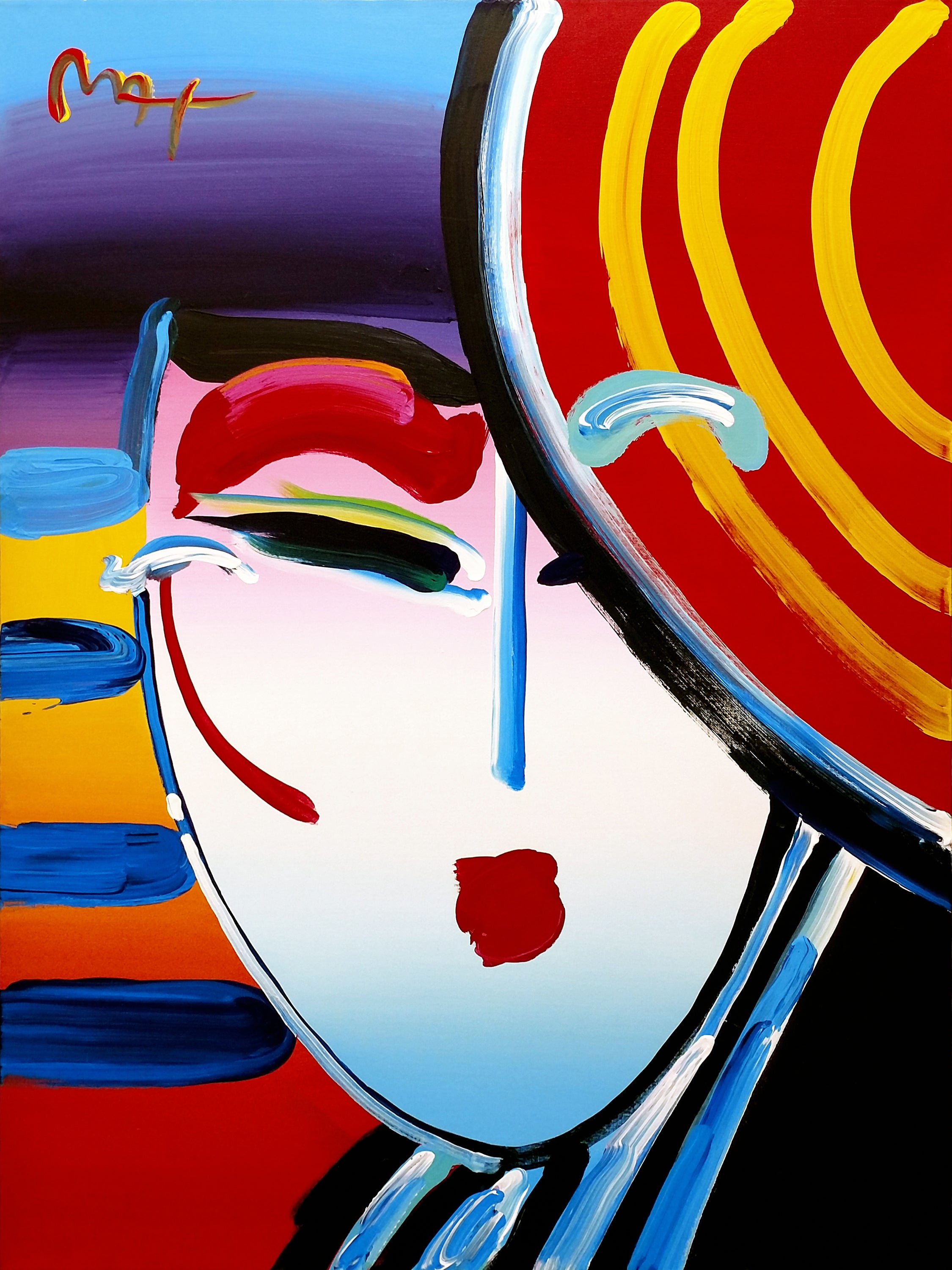 Peter Max - ARTIST SERIES 1992: UMBRELLA MAN VER. III #2 For Sale at ...