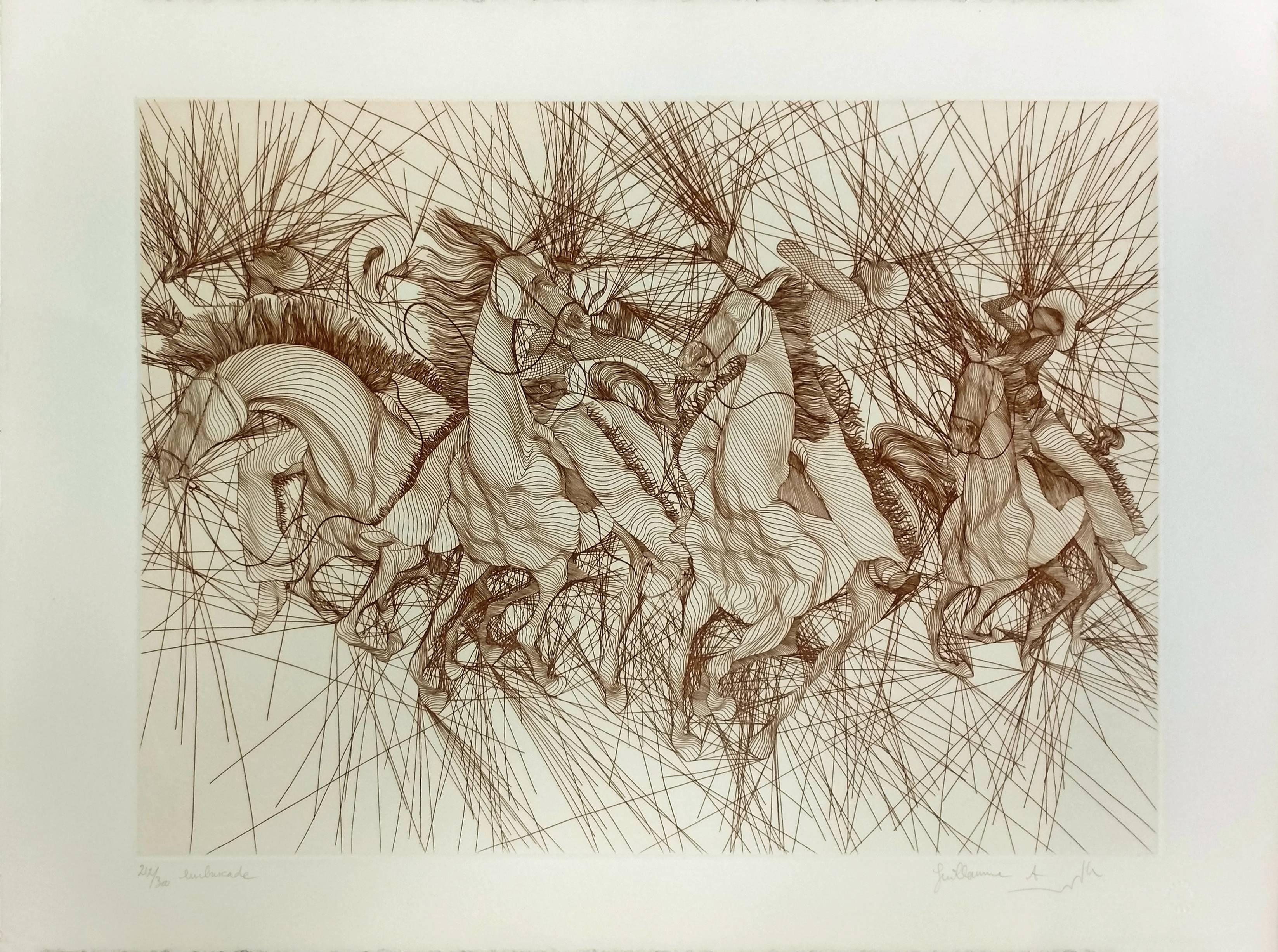 EMBUSCADE - Print by Guillaume Azoulay