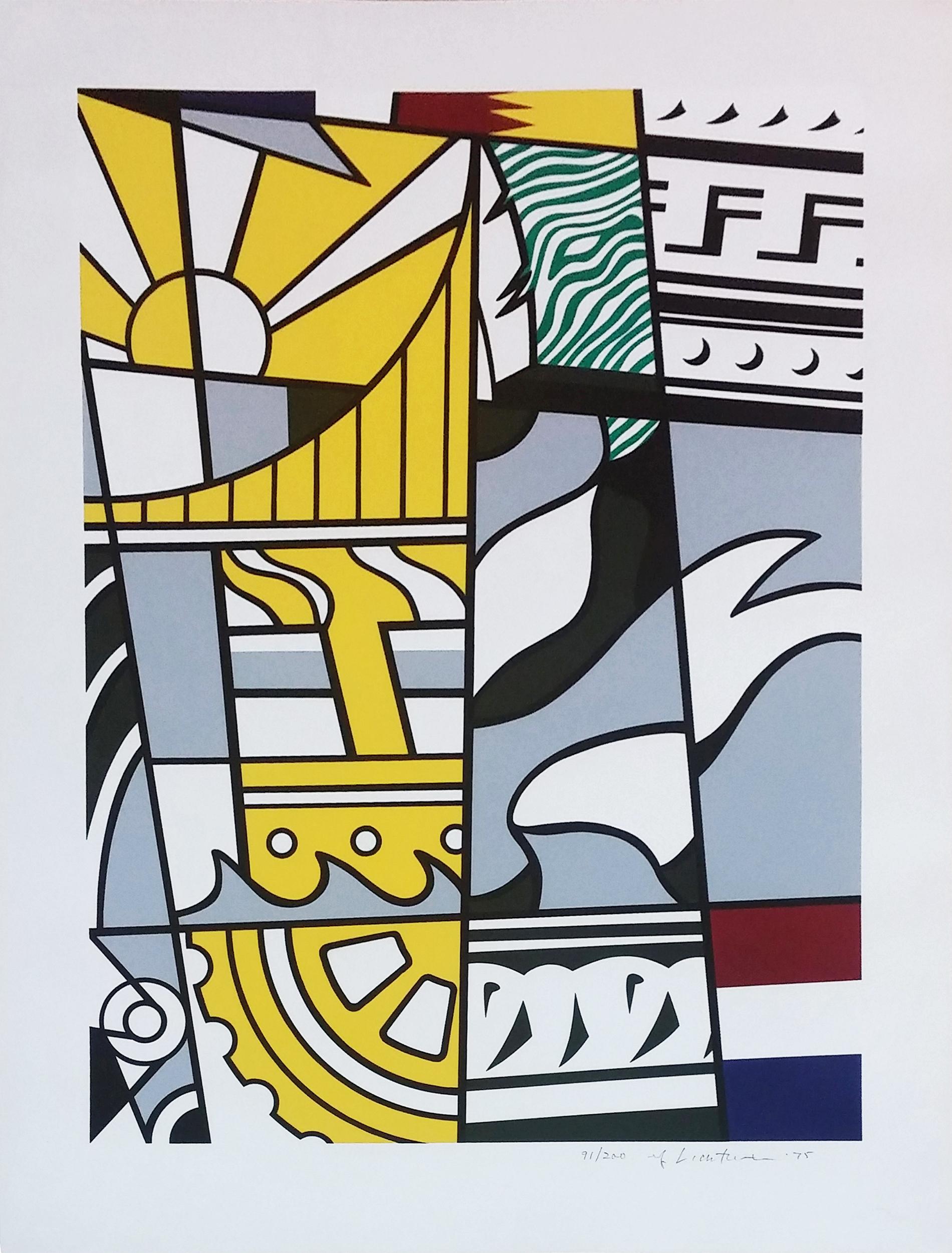 Roy Lichtenstein Abstract Print - BICENTENNIAL PRINT