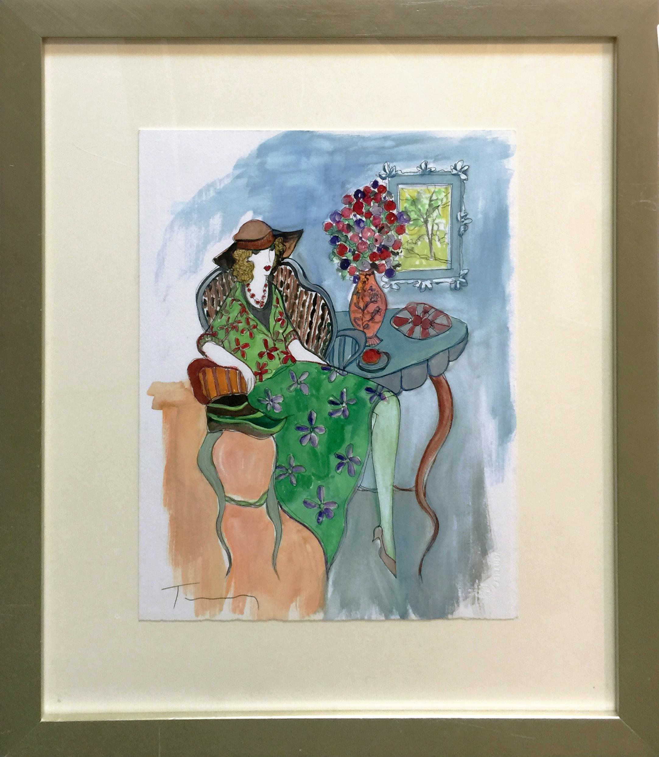SPRING BOUQUET - Art by Itzchak Tarkay