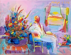 Peter Max Figurative Paintings