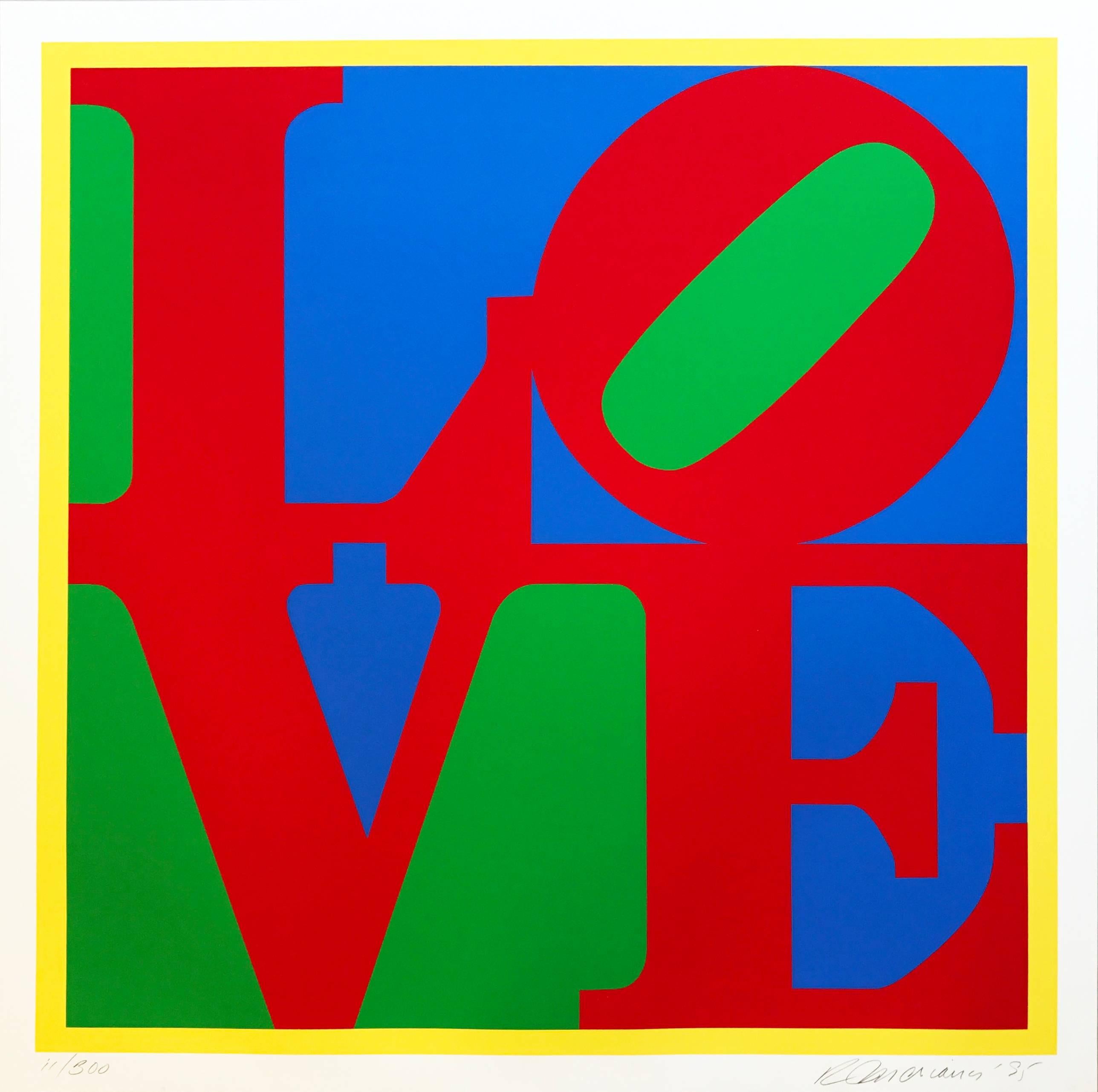 Robert Indiana Print - Heliotherapy