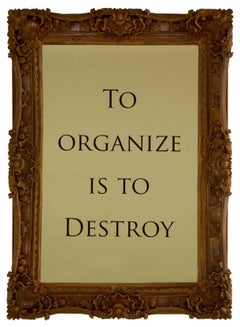 "Self Destruction," 2012 Unique Artwork by Nimai Kesten