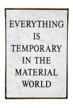 "Everything Is Temporary in the Material World, " 2016 by Nimai Kesten